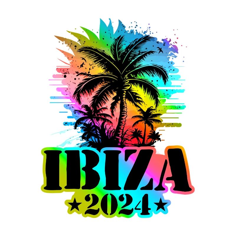 Ibiza 2024 Vacances Coloré