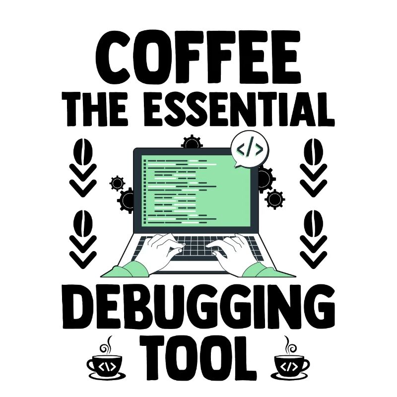 Café Codage Programmeur Codeur Développeur Nerd Coff