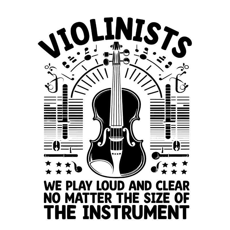 Violonistes Nous Jouons Lound Et Clair Peu Importe Le S
