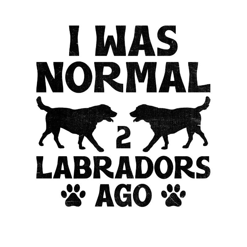 Ich war normal Vor 2 Labradoren Labrador Retriever la