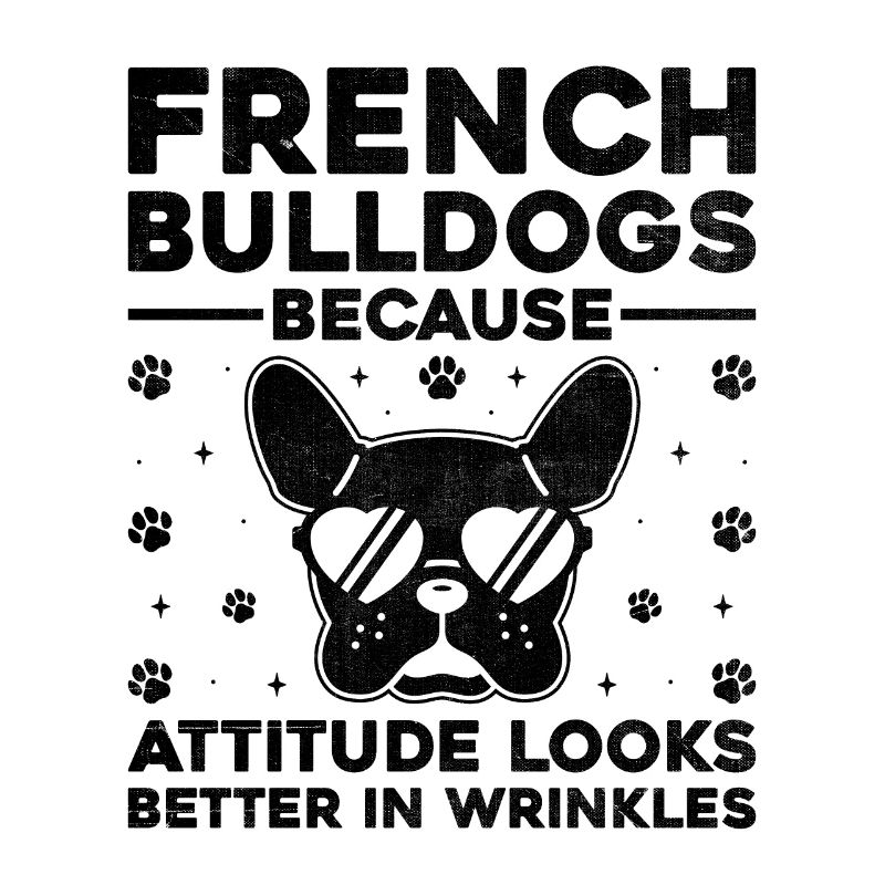 Bouledogues Français parce que l’attitude semble meilleure dans le monde
