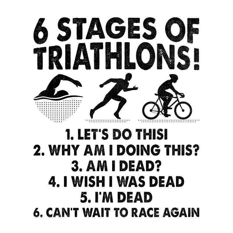 6 étapes de triathlon Triathlon Natation Vélo Course Tri