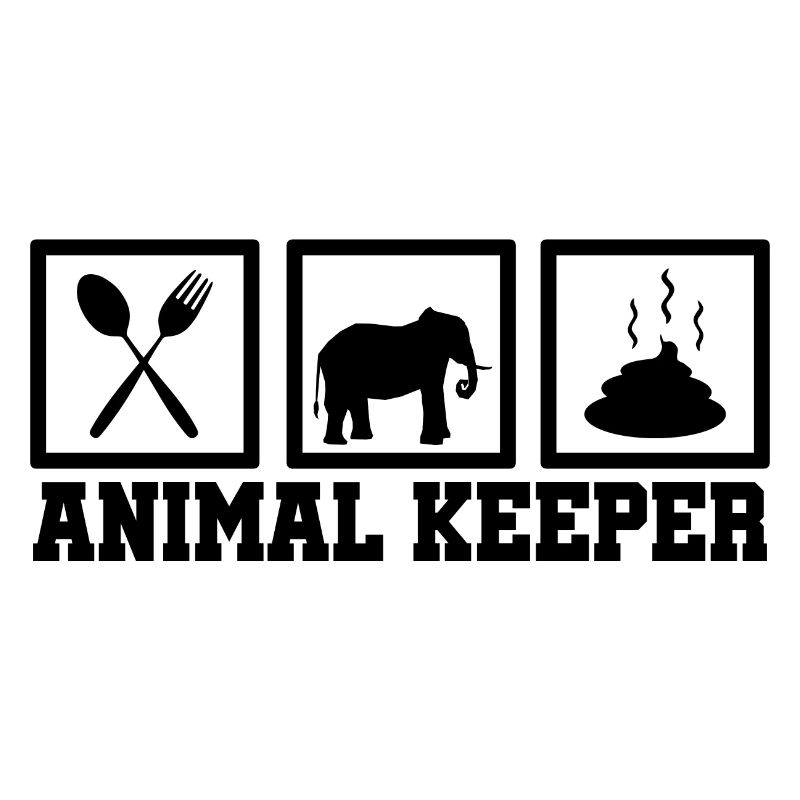 Retro Graphic Animal Keeper Zoo Keeper Animal Love