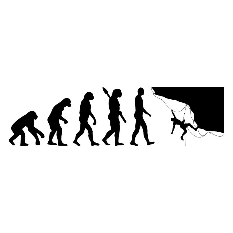 Evolution Graphic Climbing Climber Bouldering Boul