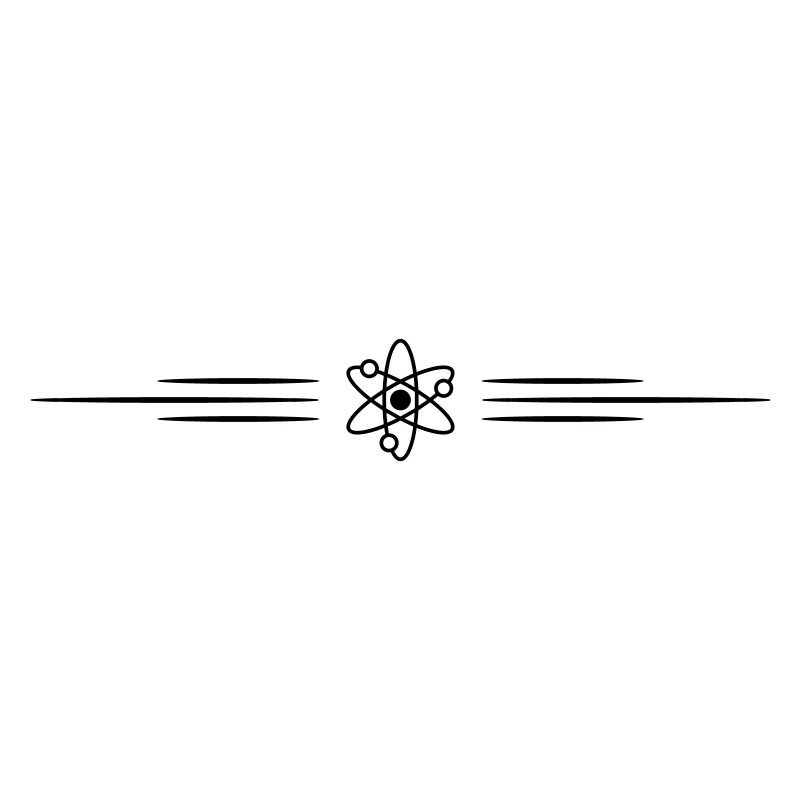 Atom Line Symbol