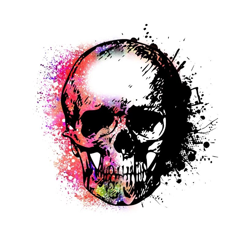 Skull with style