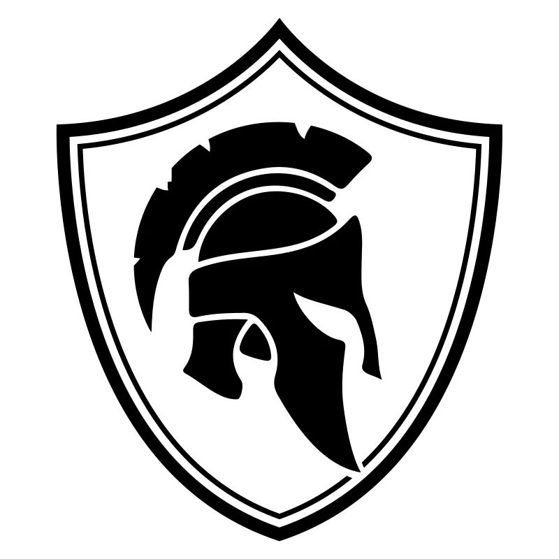 casque spartiate écusson spartiate
