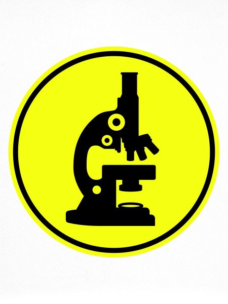 Icône d’icône de microscope