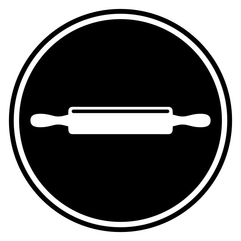 Küchenrolle Nudelholz