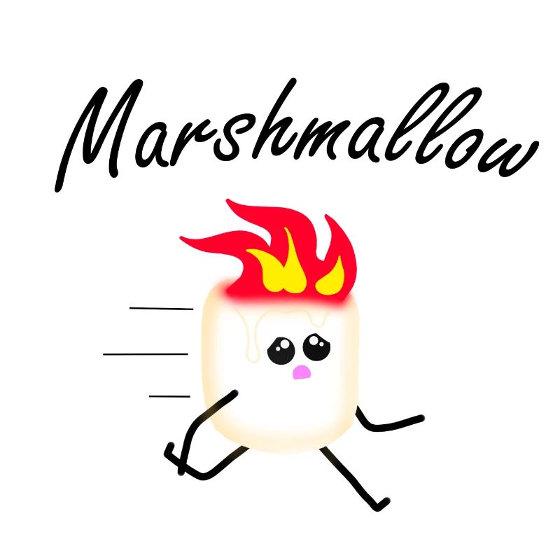 Marshmallow Süßigkeit süß Camping Kinder