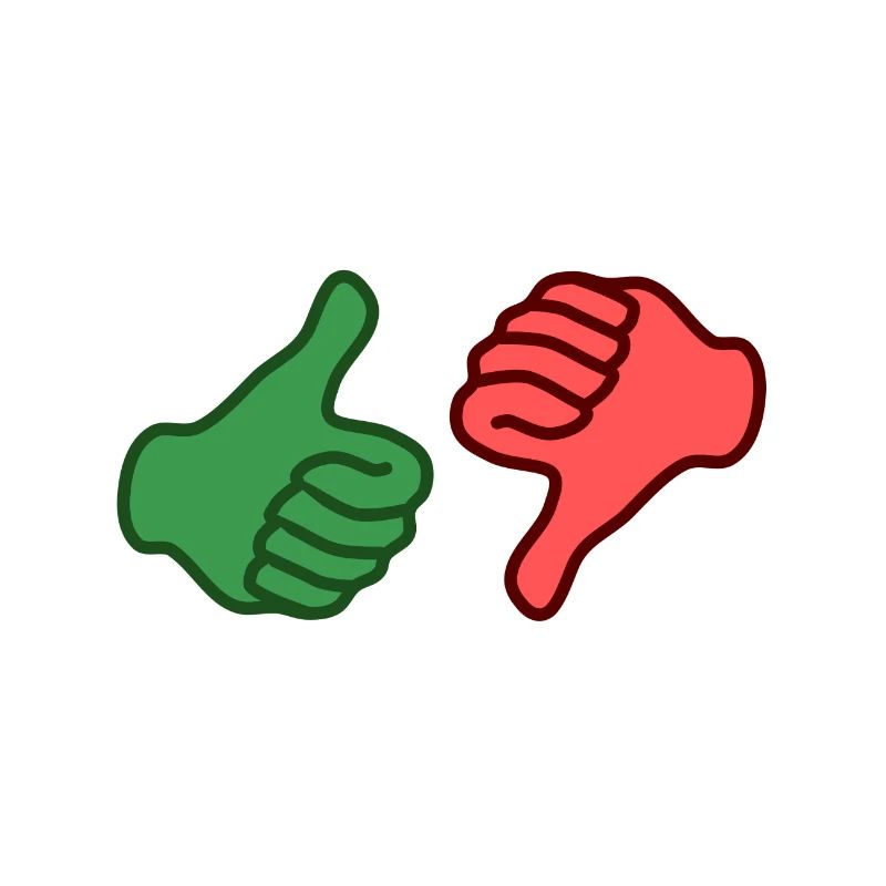 Thumbs up - thumbs down