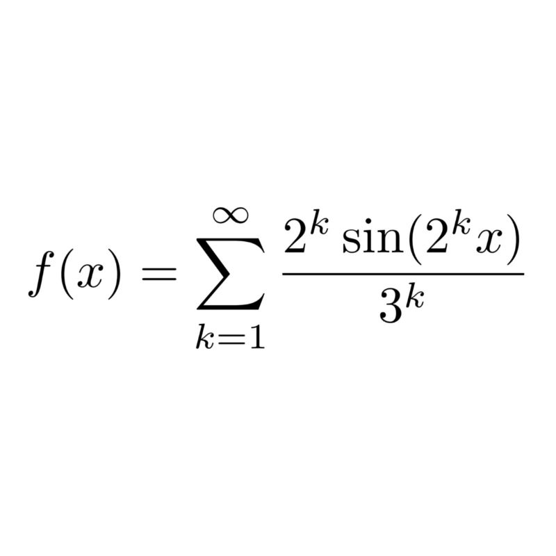 Weierstrass function