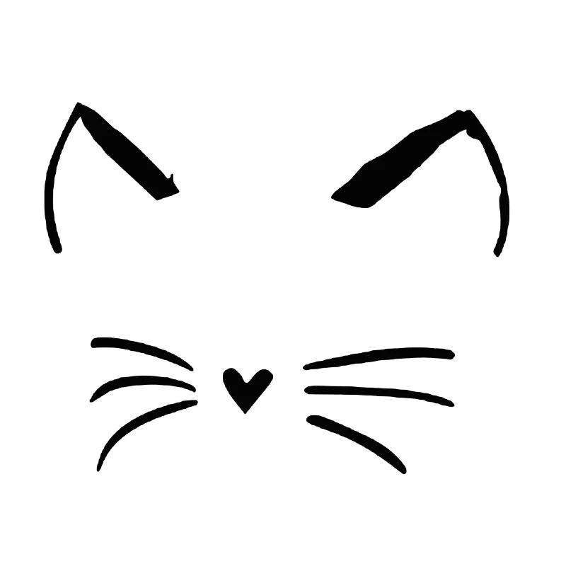Katzen Gesicht