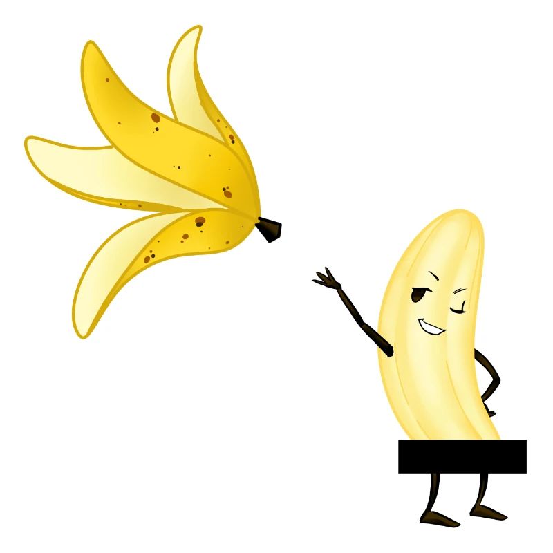 Banane nue striptease rigolote