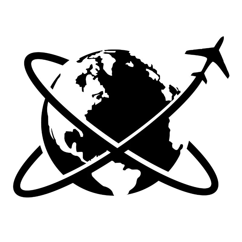 Globe Airplane Journey