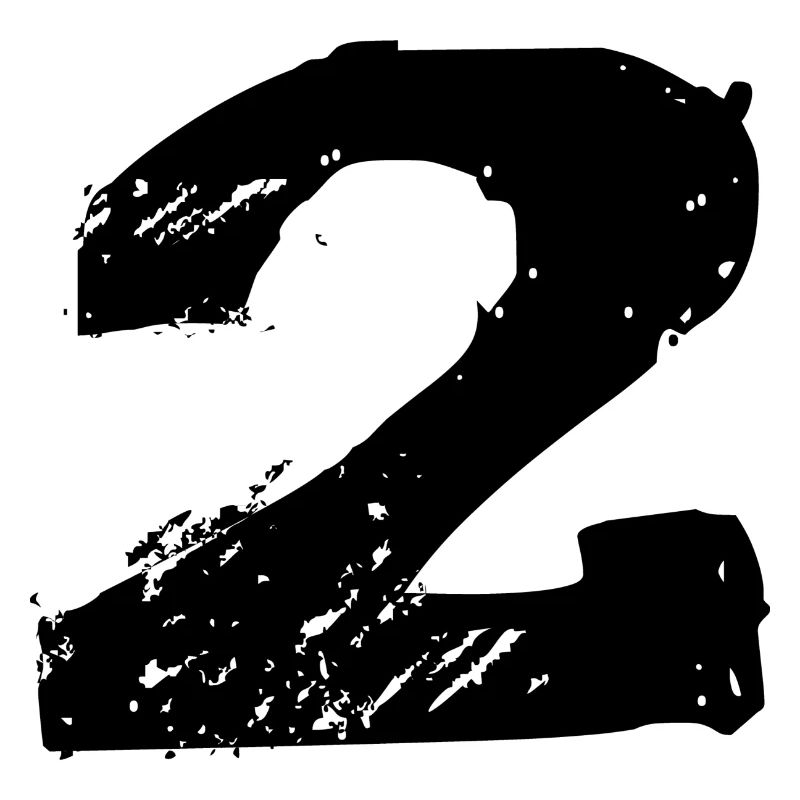 2 Number jersey