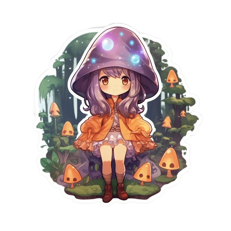 Enchanting Spellcaster Cartoon