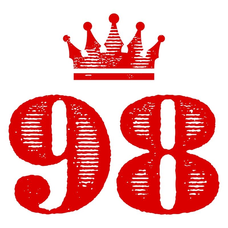 98 Number crown