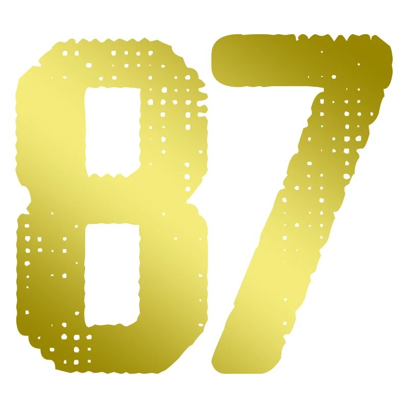 87 Maillot numéro