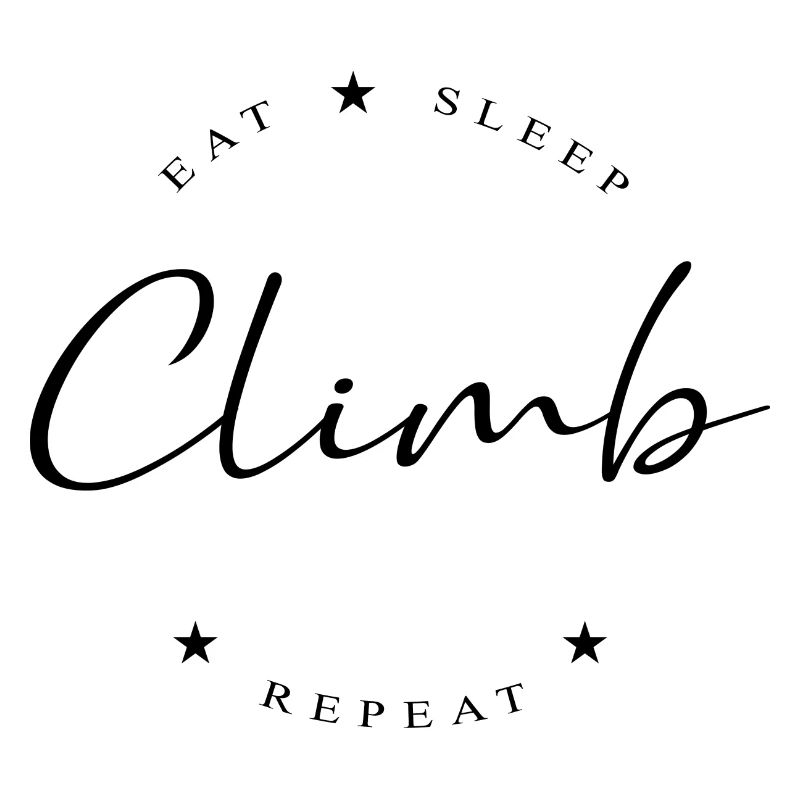 Eat Sleep Climb Repeat Rock Boulder Bouldering Roc