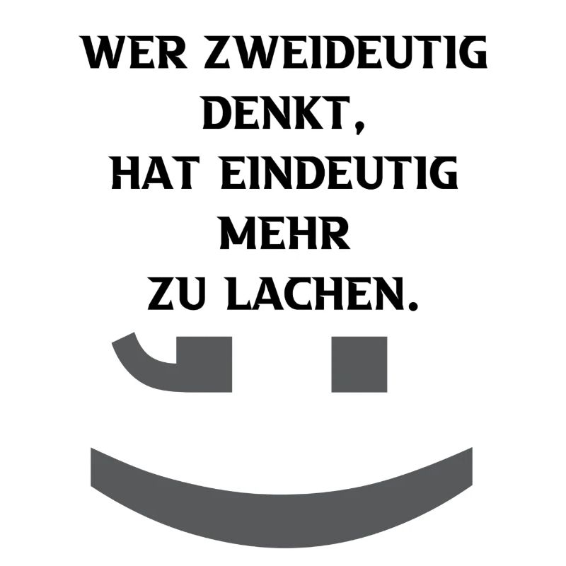 Zweideutig, eindeutig