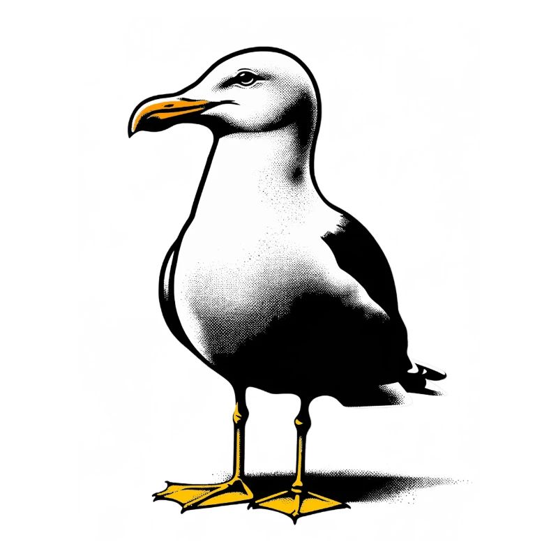 Seagull laughs | Black-headed gull