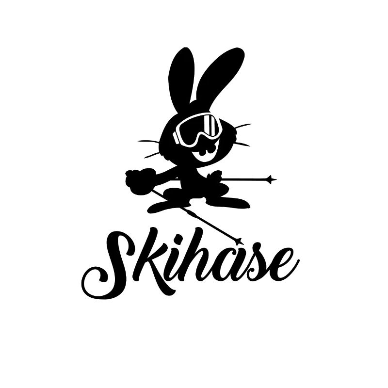 Skiing bunny
