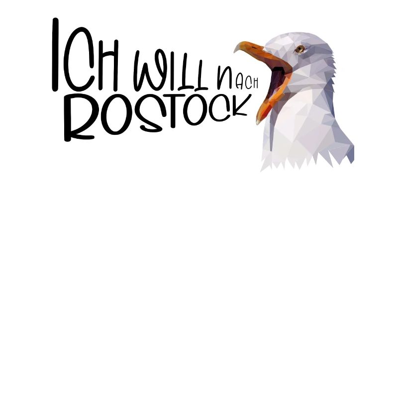 Rostock Urlaub Möwe Ostsee Küste Geschenk