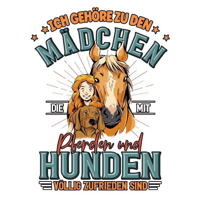 Pferde Hunde