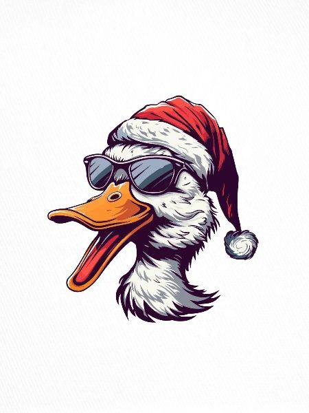 Duck Christmas Funny