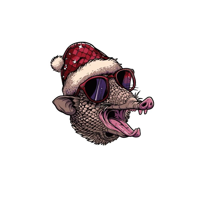 Armadillo Noël Drôle