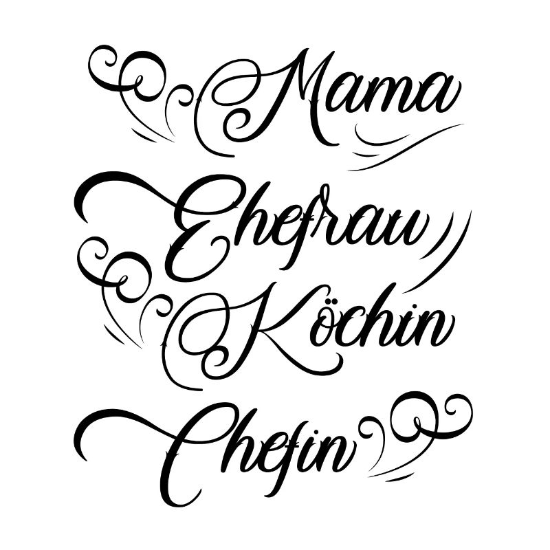 Hurmorvolle Mama Chefin des Hauses