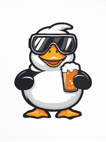 Goose après-ski beer