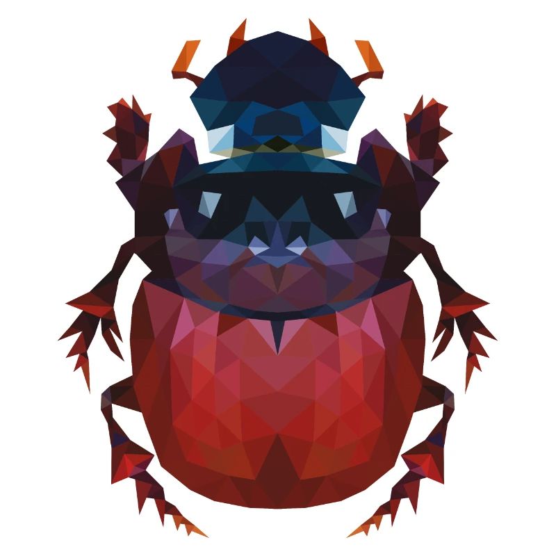 Coléoptère Oxysternon