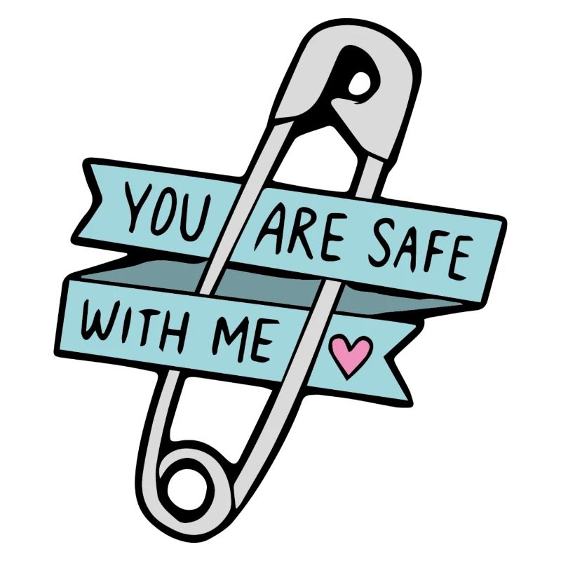 Vous êtes en sécurité avec moi Idée cadeau