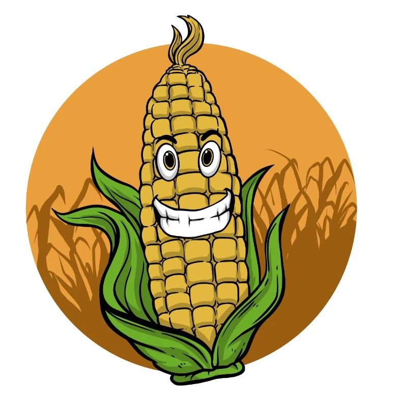 Mais Maisfeld Popcorn Bauer Landwirt Geschenk