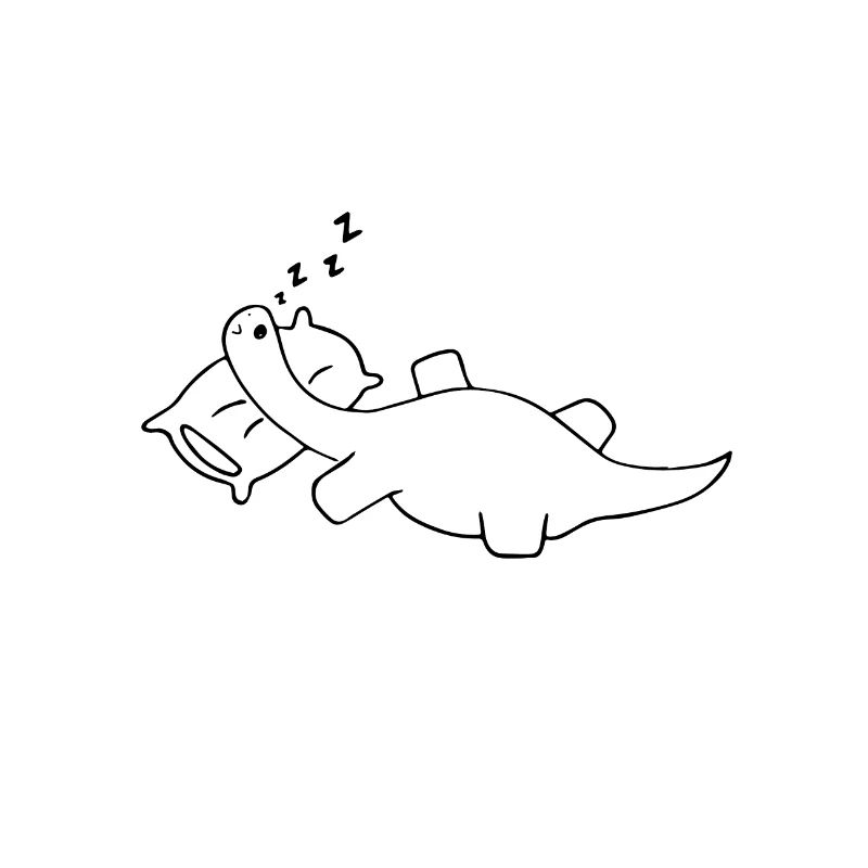 Sleeping Dino