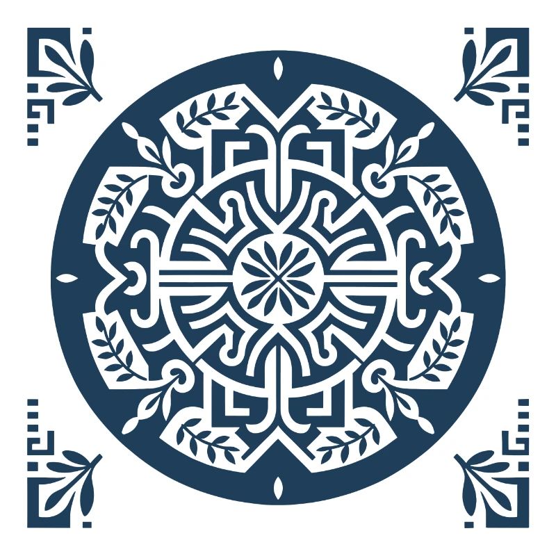 Antikes griechisches Mandala 2