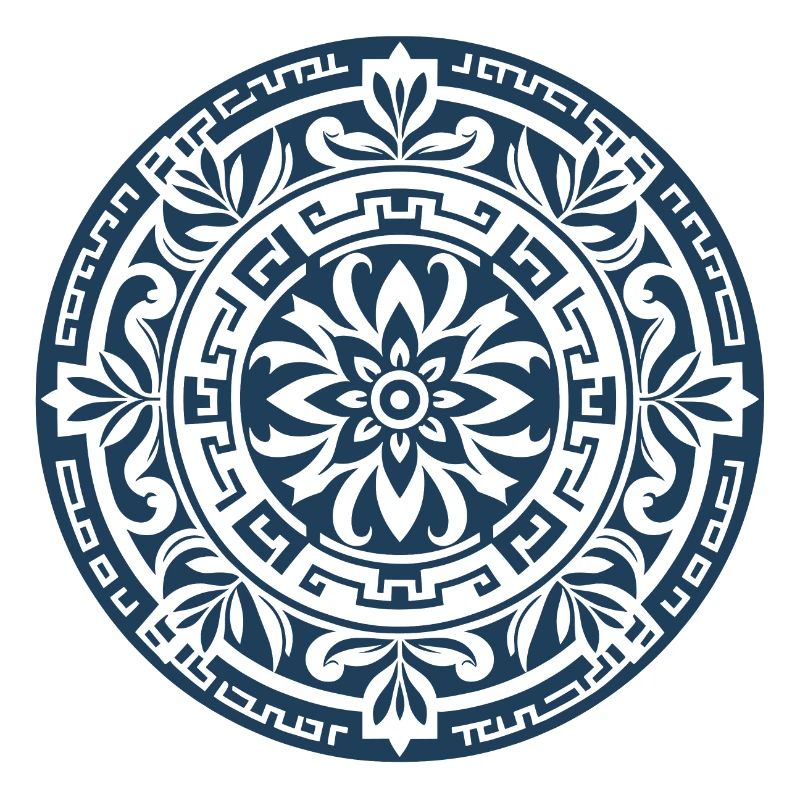 Ancient Greek Mandala 1