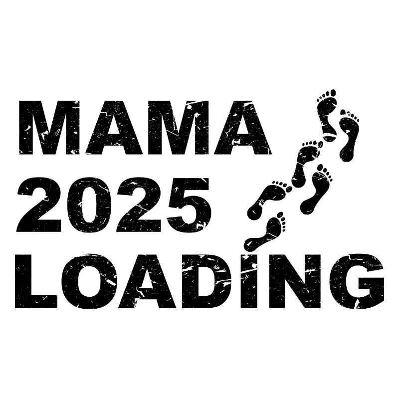 Ich werde 2025 Mama, Werdende Mama loading 2025
