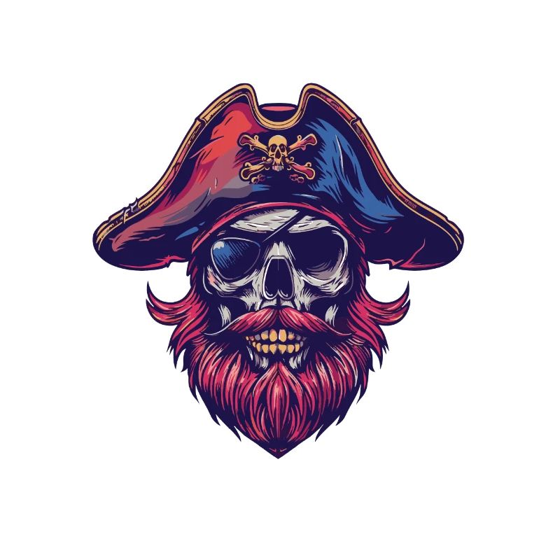 Capitaine Crâne de pirate