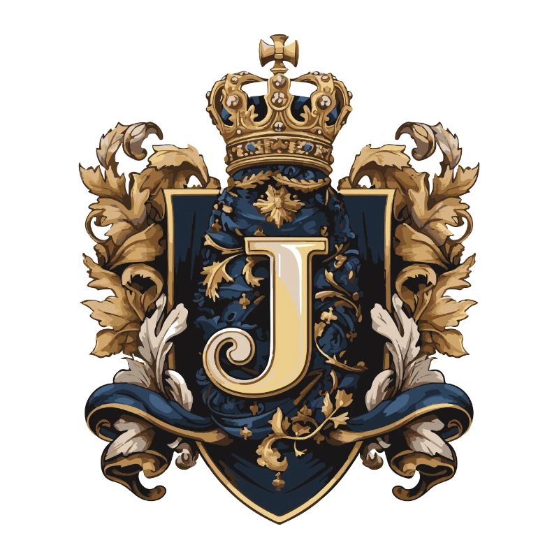 J Buchstabe Logo Krone