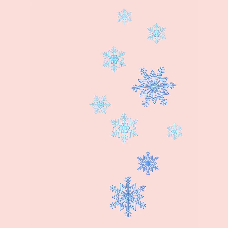 Schneesterne, Schneeflocken