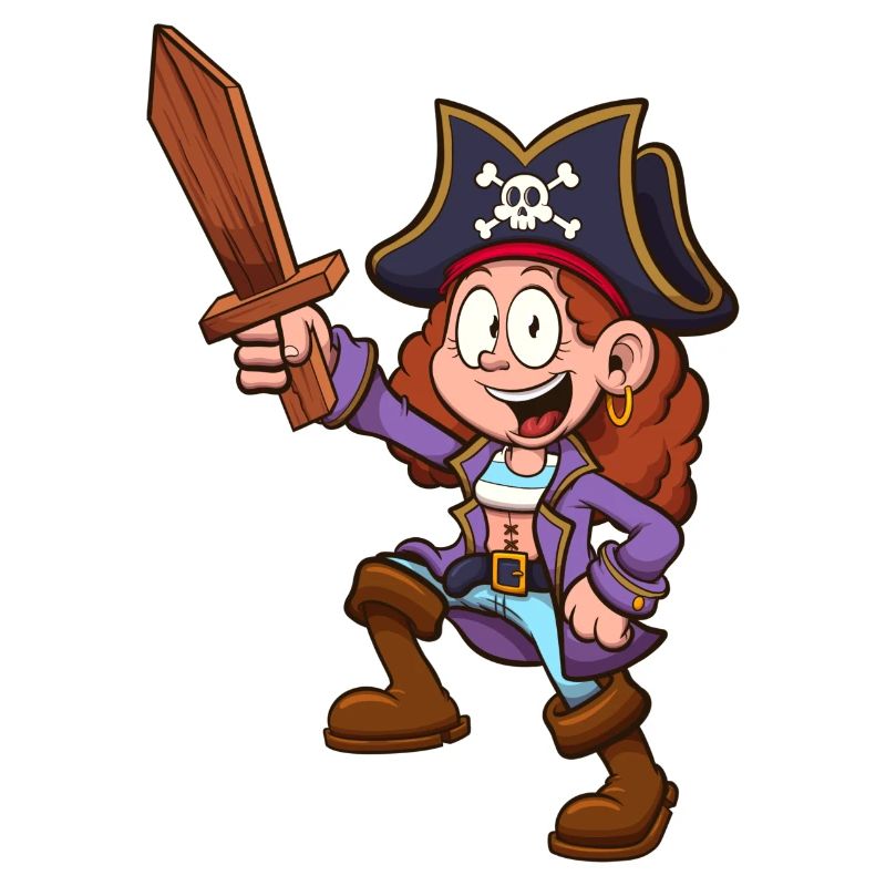 Fille pirate