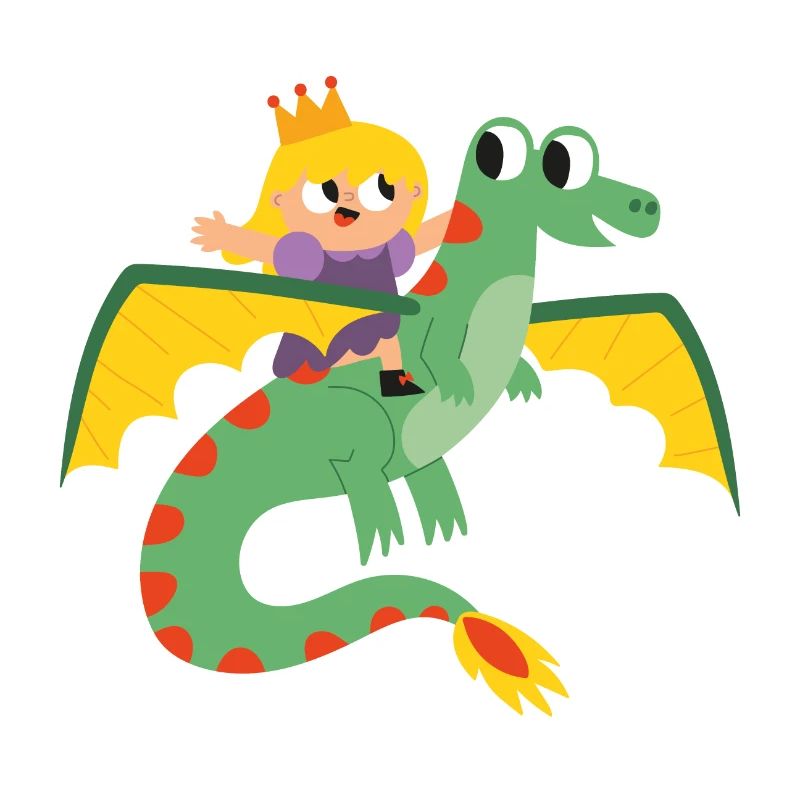 La princesse et le dragon