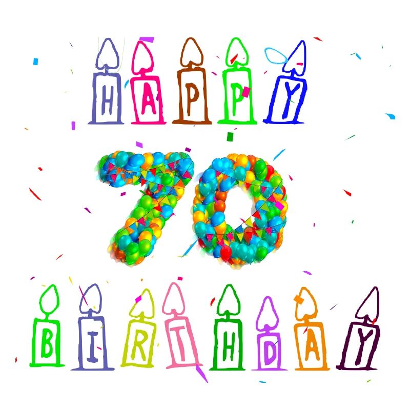 Gift idea 70th birthday, birthday present