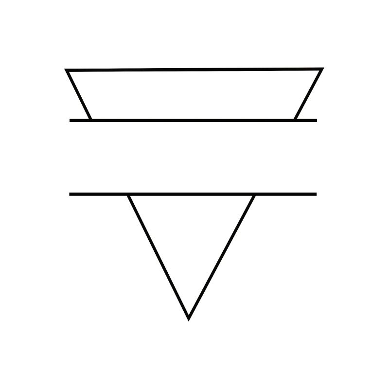 Logo triangle - Symbole triangle