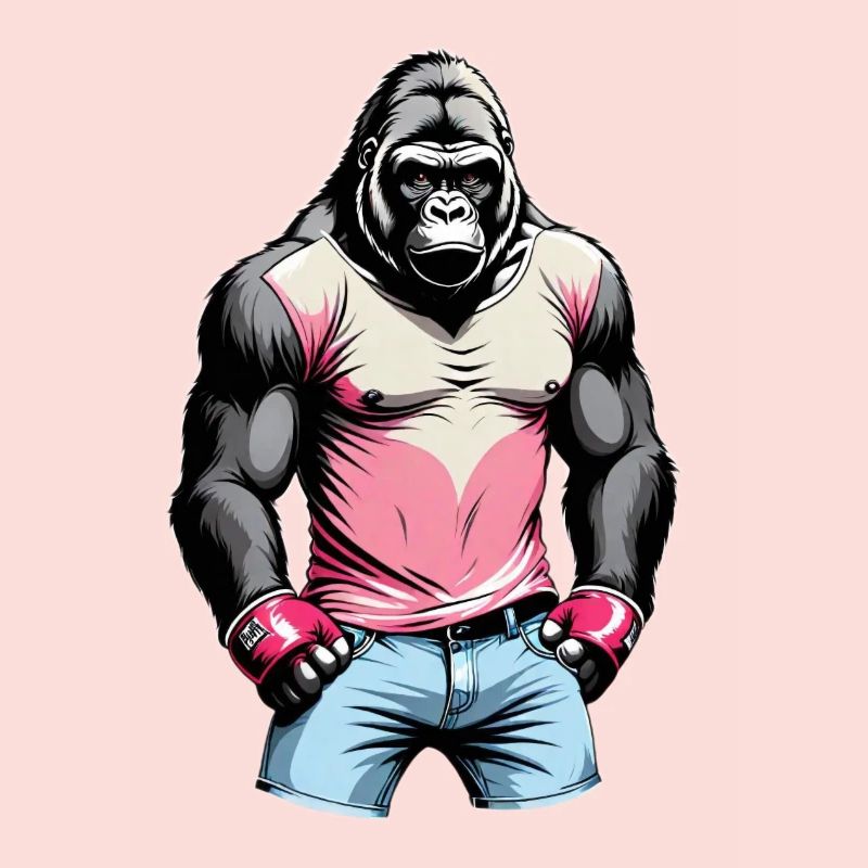 Boxe Boxeur Gorille