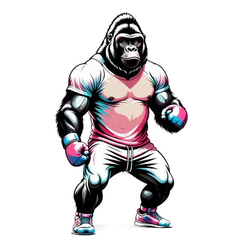 Boxe Boxeur Gorille