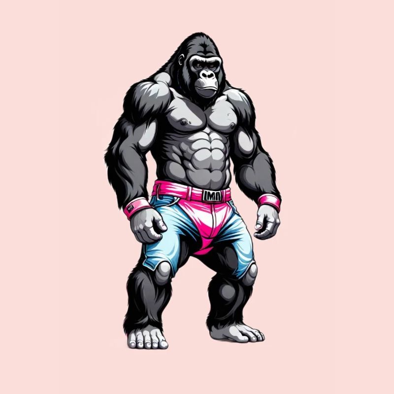 Boxe Boxeur Gorille